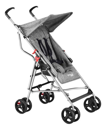 Carrinho de Bebe Multikids Pocket Cinza Bb502 Carrinho de Bebe Multikids Pocket Cinza Bb502