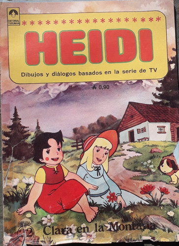 Historieta Antig * Heidi * Cap 22 Clara En Montaña Tucuman 