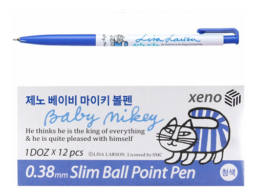 Xeno Boligrafo 1 64 0.38 Mm Shinzi Monpeluche Baby Mikey