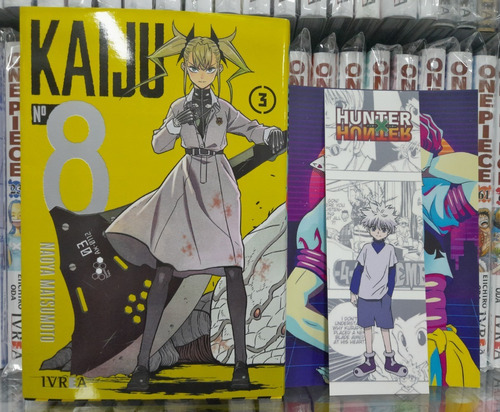 Manga Kaiju N° 8 - Tomo 03 + Regalo - Editorial Ivrea Arg