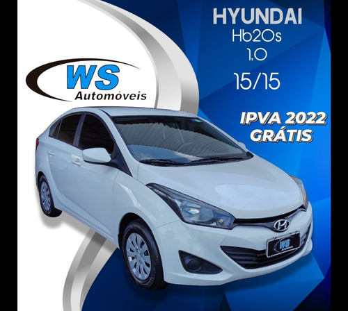 Imagem 2 de 10 de Hyundai Hb20s Comfort Plus 1.0 Branco 2015