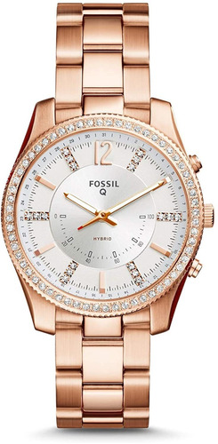 Reloj Mujer Fossil Ftw5016 Cuarzo Pulso Oro Rosa Just Watche