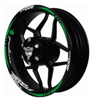 Comprar Calcomanias Stickers Para Rines Pulsar As200 Reflejante Neon