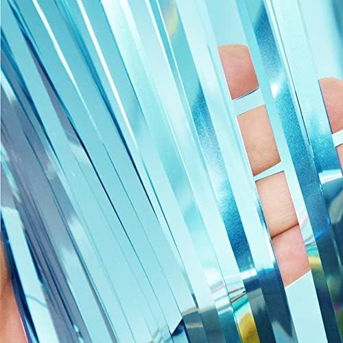 Goer Cortinas Con Flecos Metálicos De Papel De Oropel De 6,4