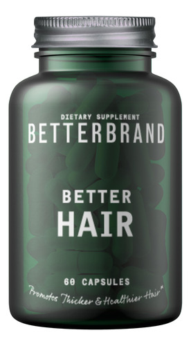 Betterbrand Betterhair Vitaminas Diarias Para El Cabello, 60