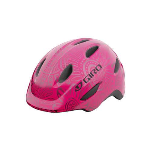 Capacete Infantil Giro Scamp Rosa Perolizado