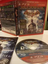 Comprar Juego Playstation 3 Batman Arkham Asylum Disco Físico