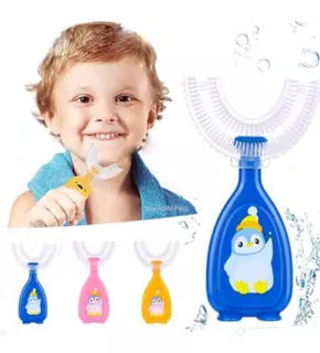 Cepillo Dientes Intantil 360 En Forma De U Niños