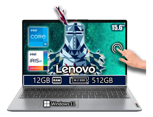Laptop Lenovo 3 Core I5 512gb Ssd M.2 12gb Ram Touch 15.6pul