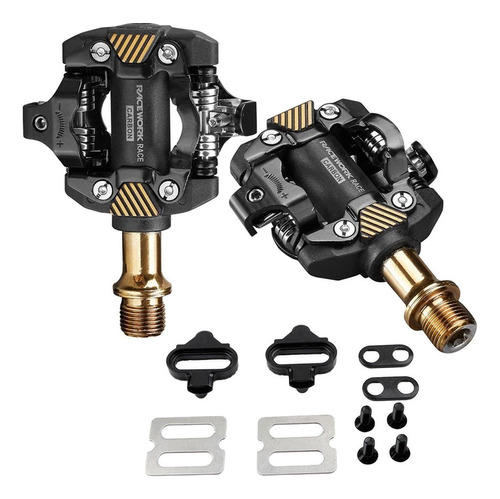 Mtb Du Compatible Locking Pedal Set