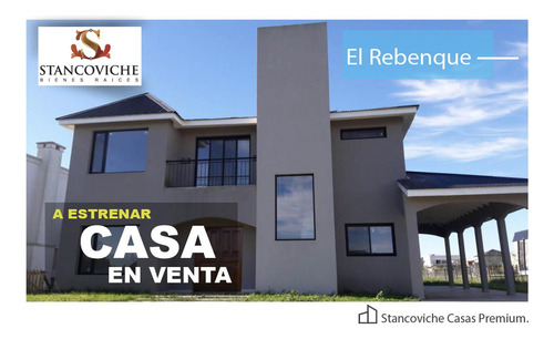 Casa - El Rebenque, Casa A Estrenar, Con Pileta.