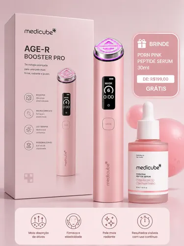 Aparelho Facial Medicube Age R Booster Pro X 2 Lançamento E
