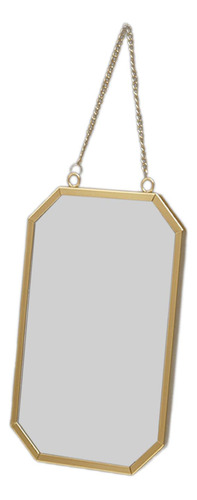 Espejo De Pared Con Elegante Diseño 18cmx27cm Cuadrado