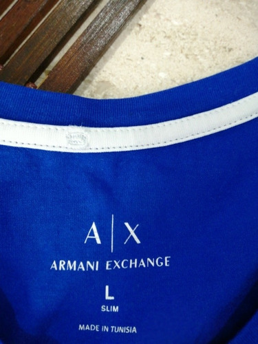 Armani Exchange Talla L Azul, Original 