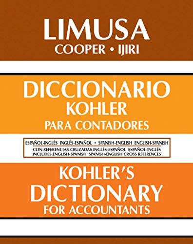 Libro Diccionario Kohler Para Contadores Español-inglés Ingl