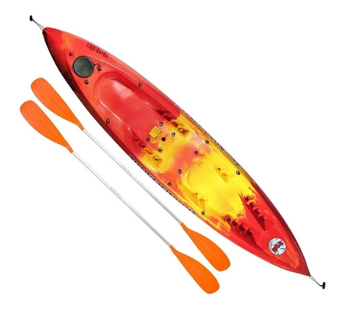 Kayak Atlantik Triplo 3 Personas + Asientos Remos 