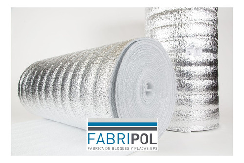 Rollo Membrana Asfáltica Aluminio N°4 Fabripol 10m 4mm Techo
