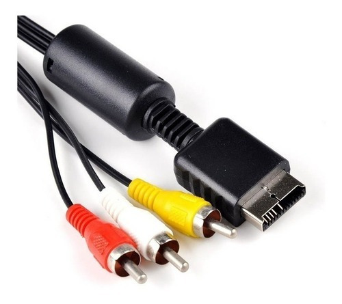Cable A/v Audio Y Vídeo Play Ps2 Ps3 Tv 3 Rca 1.8 Metros
