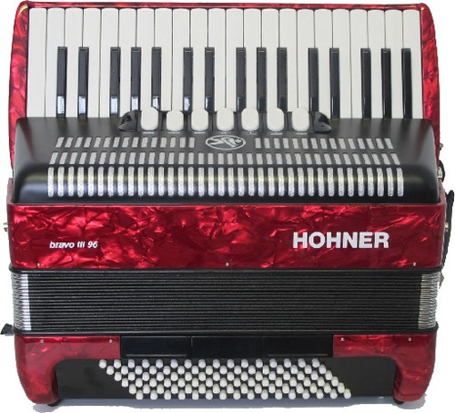 Acordeon Hohner Bravo Iii 96