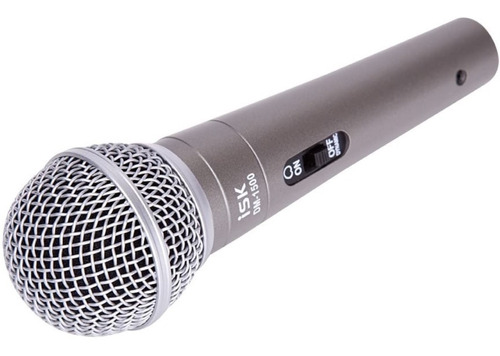Isk Dm-1500 Micrófono Vocal Cardiode Con Switch