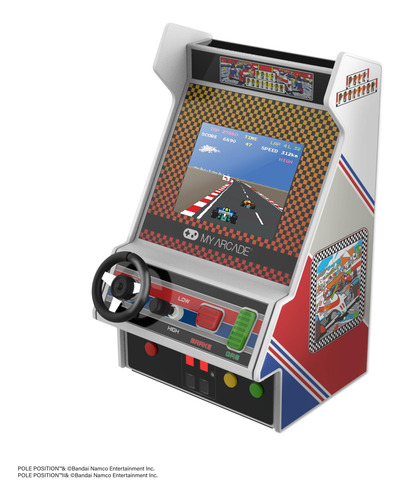 Miniconsola De Videojuegos Arcade My Arcade Pole Position Ra