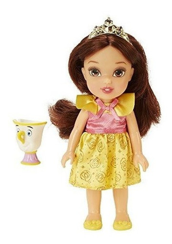 Imagen 1 de 1 de Disney Princess Petite Belle Doll Con Chip Figure 6 Pulgada.