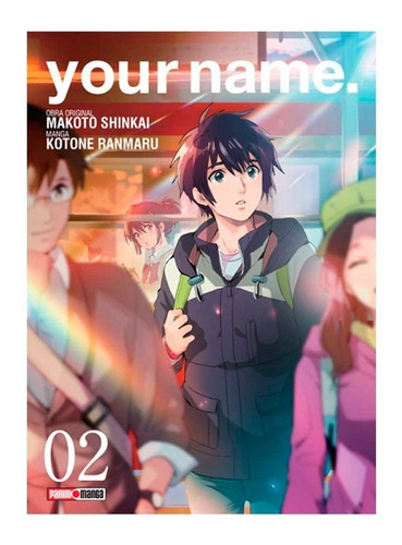 Manga Panini Your Name Volumen 2 Makoto Shinkai