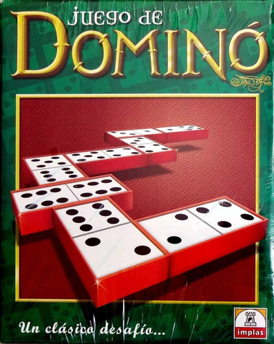 Juego De Mesa Dominó Tradicional Implás Orig De Casa Valente