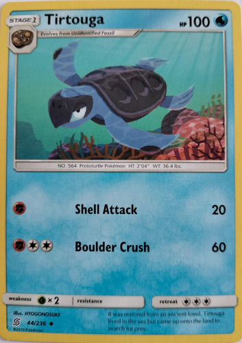 Pokémon Tcg Tirtouga 44/236