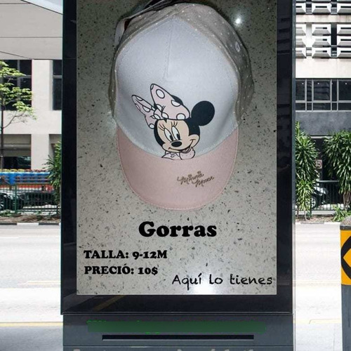 Hermosas Gorras De Minnie Y Mickey Para Los Consentidos 