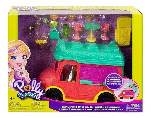 Polly Pocket Camion De Licuados