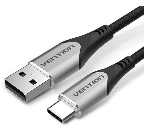 Vention-cabo Usb Tipo C Carregamento Turbo 3a Reforçado 1,5m