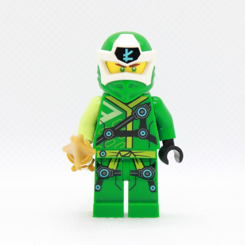 Minifigura Lego Ninjago - Digi Lloyd Katana 71716 + Sticker (Usado)