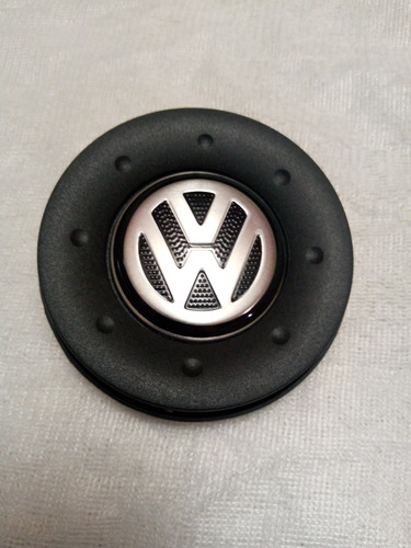 Botón Centro Volante Con Emblema Vw Gol Saveiro Parati 1.8