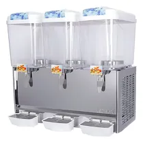 Comprar Enfriador De Aguas Frescas Con 3 Tanques De 18 Litros Migsa®