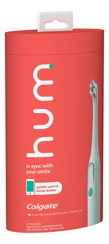 Colgate Cepillo Dientes Eléctrico Sónico, Verde Azulado.