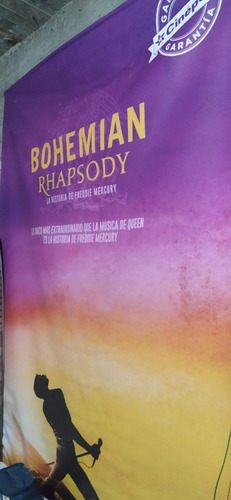 Lona De Cine Bohemian Rhapsody Publicidad De Cine  