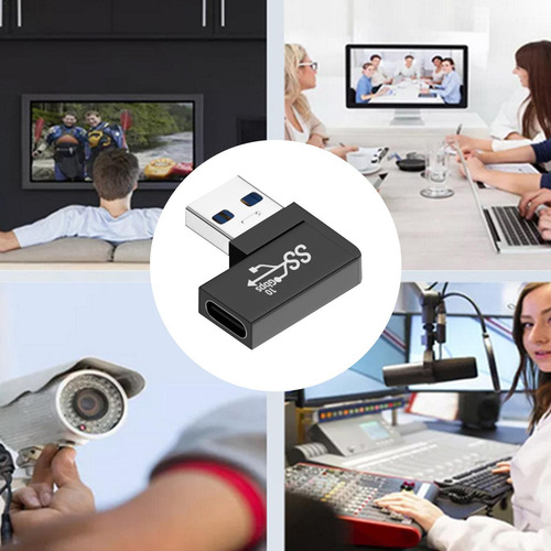 Adaptador De Tipo C A Usb Convertidor Tipo-c Hembra A Usb Ma