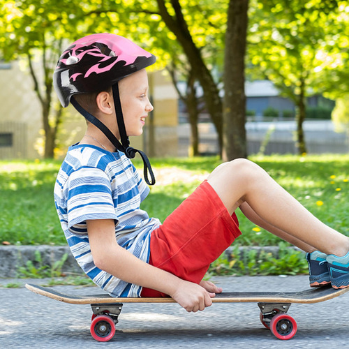 Juego De 7 Cascos Para Niños Y Niñas Q, Rodilleras Y Coderas