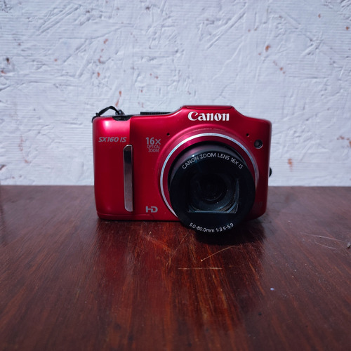 Canon Powershot S160 Is 16.0mp Roja Japan Operativo 