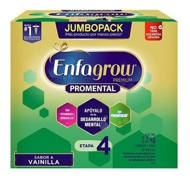 Enfagrow Formula Preescolar 2.2 Kg Jumbo Pack