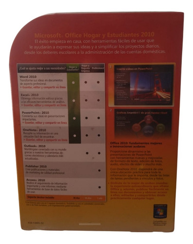Microsoft Office Hogar Y Estudiantes 2010