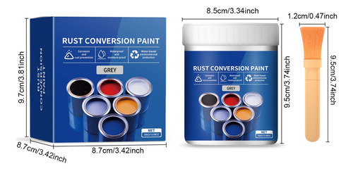 I Pintura Convertidora De Óxido Resistente A La Intemperie P
