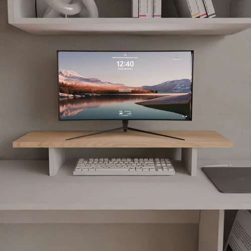 Soporte Para Monitor, Mesa Elevada Ya Armado
