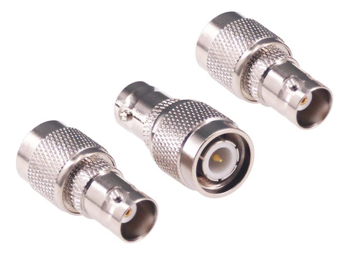 Rfaha 3pcs Tnc Macho A Bnc Hembra Rf Coaxial Adaptador Tnc A