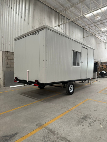 Oficina Móvil Caseta Móvil Multypanel Con Baño 8x24 2x6 Mts
