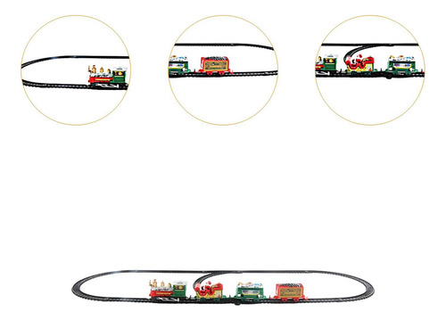 Juego De Tren Navideño, Juguetes Electrónicos, Regalo,