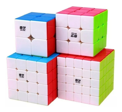 Cubo Magico De Rubik Pack 2x2 3x3 4x4 5x5 Moyu