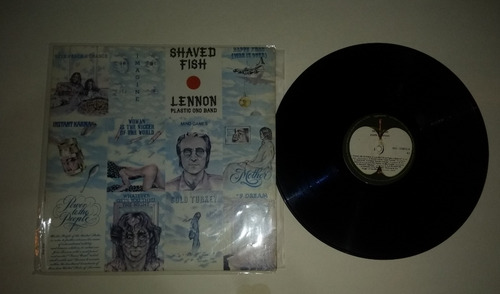 Lp Vinilo Lennon Plastic Ono Band Shave Fish 1982 Venezuela