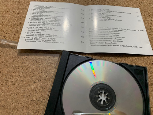 Imagen 5 de 5 de Cd- Walk On The Wild Side: The Best Of Lou Reed